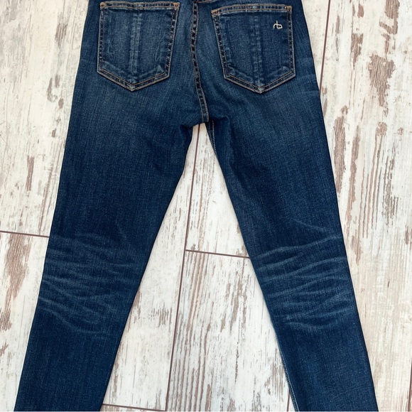 Rag & Bone Skinny Jeans Dark Wash Size 24 Cotton Blend NWOT - Picture 14 of 16